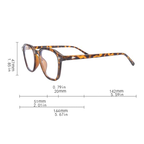 Image of Blue Light Blocking Glasses frame polygon Computer Gaming Glasses Frame for Women Men