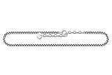 Plata 925 Sterling Thomas Sabo Tobillera Plata de Ley 925 AK0032-637-21-L27v