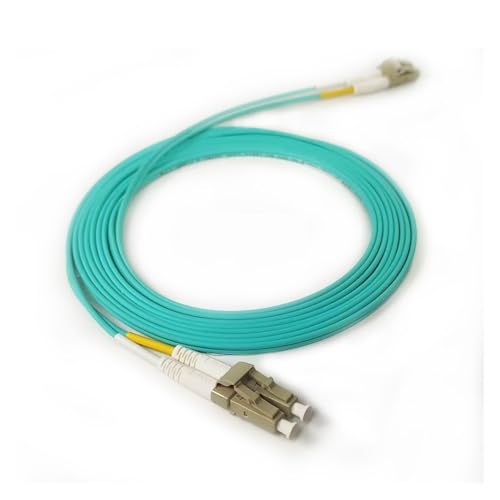 Câble de raccordement à fibre optique OM3 10G duplex LC/UPC de haute précision 5m
