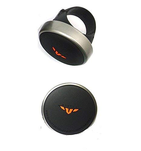 CLOUDSALE Status Steering Wheel Spinner with Power Handle Suitable for All Cars and Kinds of Automotive(Black)