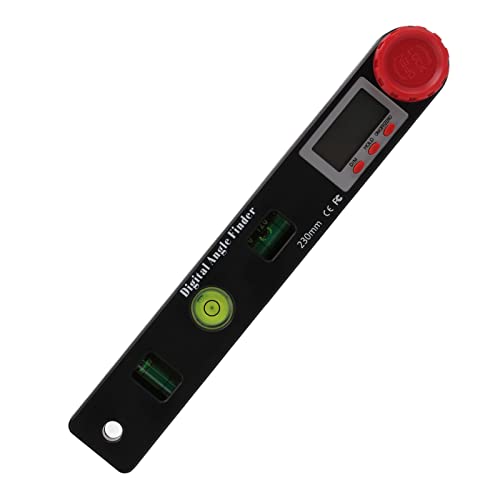 Regla digital y transportador ángulo 4 en 1 con pantalla LED miniatura 7
