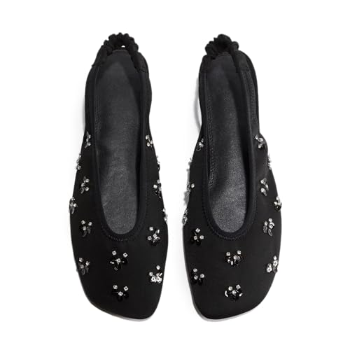 Slingback Flats for Women Pull - on Round - Toe Beauties, Adorably Cute, Comfortable, Elegant and Fashionable2