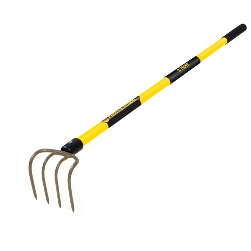 Truper Tru Pro Cultivador 4 púas 5 pulg cabeza 60 pulg mango