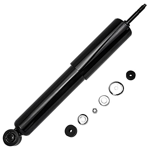 Image of Detroit Axle - 2 Front Shock Absorbers for 2004-2012 Chevy Colorado GMC Canyon Driver & Passenger Side Complete Shock Absorber Assembly 2005 2006 2007 2008 2009 2010 2011 Replacement