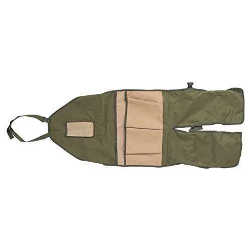 Pasamer Gartenschürze Beinschutz Breite Anwendung 600D Oxford-Gewebe Zimmermannsschürze für den Garten