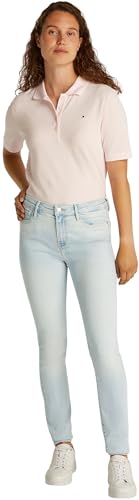 Tommy Hilfiger Damen Como Skinny RW Sky WW0WW44369, Denim, 3025, Denim (Sky), 25W / 30L – Ansicht 6