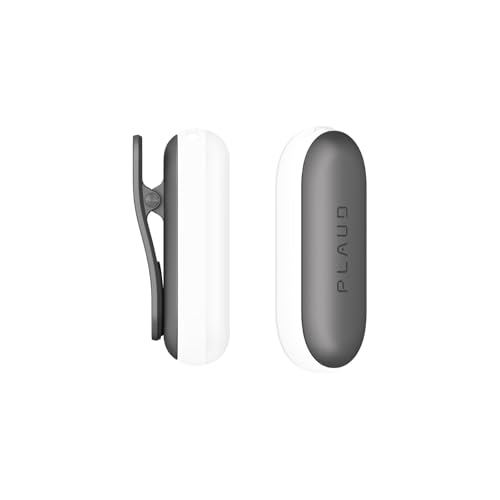 Plaud NotePin S & NotePin Accessori Magnetici Clip e Spilla per Registratore Vocale Intelligente (Dispositivo Non Incluso)