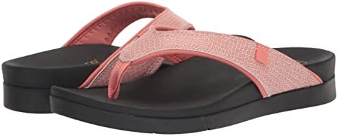Spenco Women's Shoreline Snake Flip-Flop, Terra Cotta, 8.5 Wide | Image 6