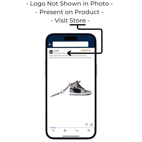 Image of CLA6 3D Sneaker Keychain | Miniature Shoe Keyring | Handcrafted And Hand-painted | Diverse Collection | Unisex