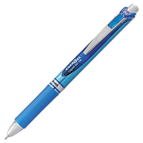 Bolígrafo retráctil EnerGel RTX tinta líquida azul 0.5 mm miniatura 1