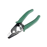 ファイバーストリッパー滑り止めハンドルクランプワイヤーストリッピングプライヤー鋼ポータブルポケットfactorialハンドヘルドツール電気技師用