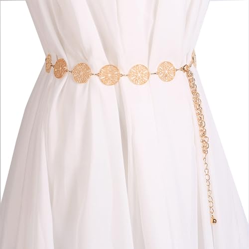 Ralcosuss Metal Gold Siver Belly Waist Chain Belts for Jean Pant Dress Skirt Body Jewelry Costume Accessory4