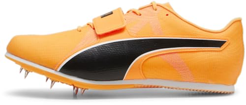 PUMA - Mens Evospeed Long Jump 11 Ultraweave Shoes, Color Sun Stream/Sunset Glow/Black, Size: 10 M US