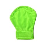 jyibinee Small Animals Gloves Hamster Anti Bite Pet Grooming Glove Adjustable Bite Proof Green
