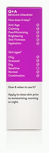 Q+A Azelaic Acid Balancing Serum, Containing Pore Minimising Zinc PCA and Antioxidants for Fresher and Smoother Skin, 30ml - Image 8