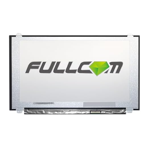 FULLCOM New LCD Replacement Screen FHD 1920x1080 15.6 Inch Compatible with Asus VivoBook F510U F510UA-AH51 (with Brackets) 30 Pin Matte for Laptop/Display/Screen/LCD Application