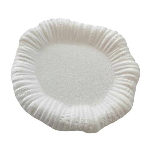 Stylish Ceramic Accessories Organizers Asymmetrical Tray for Earring Necklace Storage Bathroom Bedroom Decorating Ceramic Earrin
