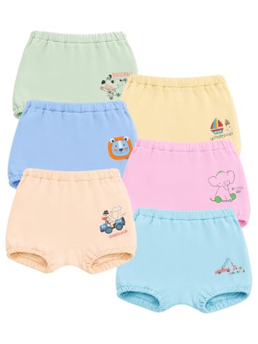 Image of BODYCARE Baby Boys & Baby Girls Cotton Briefs | Soft, Breathable & Skin-Friendly Printed Innerwear | Multiple Pack Options | 0-24 Months