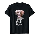Ottima idea regalo di compleanno o di Natale per l'allevatore, il veterinario e il proprietario del cane. Simpatica grafica cane Pointer per lei. Divertente costume da proprietario di cane Pointer.