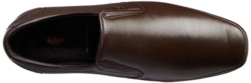 Image of Lee Cooper LC9254B1R Men's Lightweight Leather Shoes | Comfortable, Stylish Slip-On Formal Footwear for Office, Business
