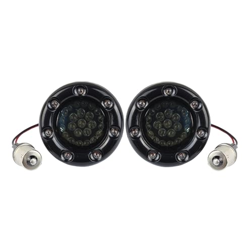 Clignotant de pour moto avec lampe LED rouge 1156 Fat Boy