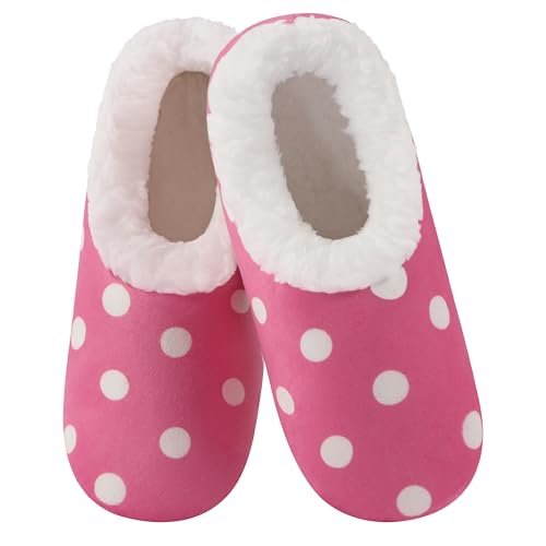 Image of Snoozies Slipper Socks for Women Indoor, Cozy Sherpa-Lined Womens Slippers Non-Skid, Ladies Gifts