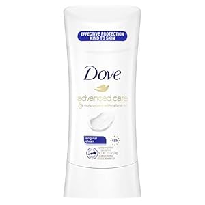 Dove Advanced Care Antiperspirant Deodorant Stick for Women, Original Clean, for 48 Hour Protection And Soft And…