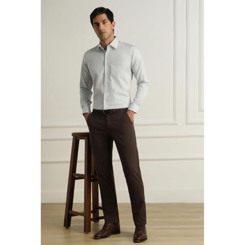 Image of Van Heusen Men's Cotton Slim Fit Durapress Superior Textured Shirt