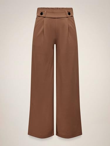 JDY Damen JDYGEGGO New Long Pant JRS NOOS weite Hose, Schwarz, XL/34 – Ansicht 3