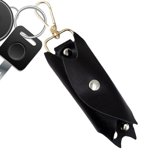 Estojo de couro para chave de carro, de chaveiro de carro,chave fob porta-chave do carro | Bolsa de chaveiro com capa de chave de carro em forma de morcego, organizador de armazenamento de
