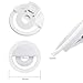 GIM l187 Rechargeable Selfie Ring Light, Super Slim, Selfie Light Ring 3-Level Brightness 36 Led Portable For Phone Camera Photography Video, Clips On Ring Fill Light 3 Level, White