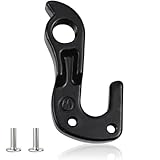 DGMI Aluminiumlegierungs Schaltauge,Fahrrad Schaltauge,Ersatz Fahrrad Schaltauge,Bike Gear Hanger für Mountainbike,Straßenschaltwerk, Rennrad,Radfahren(Schwarz)