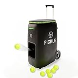 Titan ONE Pickleball Machine with Internal Oscillation & Free App | for Coaches, Clubs & Solo Practice, 85 to 240 Ball Capacity, Portable with Trolley Handle