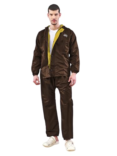 Image of LUX VENUS Reversible Rain Coat for Men.