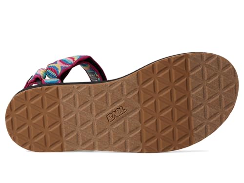 Image of Teva Women's Original Universal Sport Sandal, Burst Blue Tile, 6