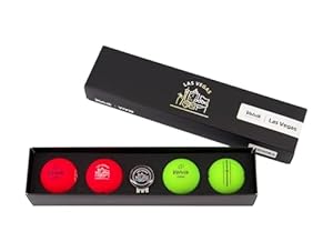 Volvik Las Vegas Vivid Golfbälle 4er-Set