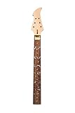 New Guitar Neck 22fret 24.75inch Mahogany Rosewood Fretboard Firebird Head vine inlay