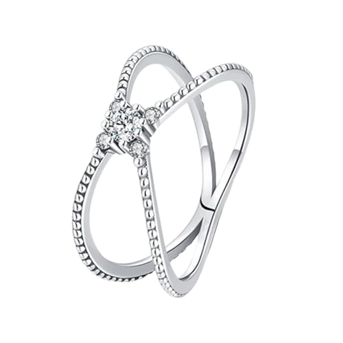 Alliance argent sterling 925 le cadeau idéal avec pierres de zircone cubique