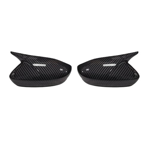 Couvercle rétroviseur carbone Skoda Rapid protection anti-rayure coque auto noir
