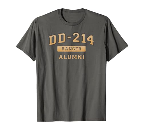 DD-214 US Army 'RANGER Tan' Alumni Camiseta Camiseta