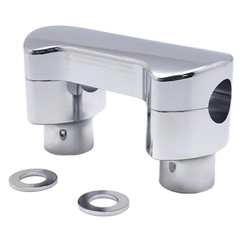 Rehausseurs universels de 2 pouces pour moto adaptateur guidon compatible harley davidson custom