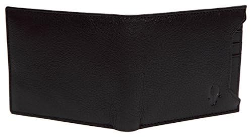 Image of WildHorn customised Gifts for Men | Personalized Leather Wallet for Mens -Name /Logo Printed on Wallet I Unique Gifting for Men Boy Love Husband Employees Clients