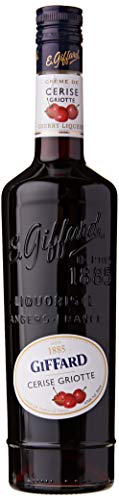 Giffard - Crème de Cerise Griotte - Crème de Fruits - Recette Française - Fruitée et Intense - 70 cl