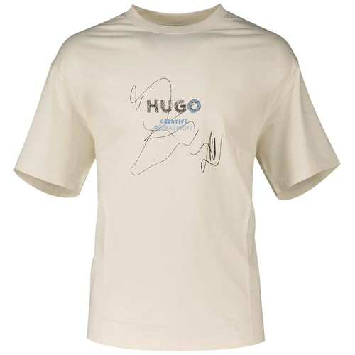 Hugo Nabion T-Shirt Hommes Mode Urbaine Chic Manche Courte Col Rond