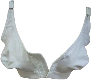 BENCOMM Front Open Mastectomy Breast Cancer Pocket Bra B Cup - 36 | Easy Opening to Insert Any Prosthesis White Price In India