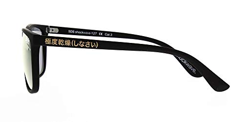 Superdry Cat Rectangular, Black-Violet Mirror, Taglia unica3