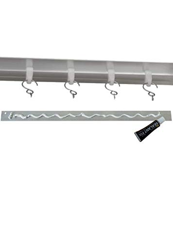 Crystal Bead Curtain Door Curtain Partition Curtain Living Room Aisle Bedroom Bathroom Hanging Curtain Free Punch 25 strands-（35-65cm）