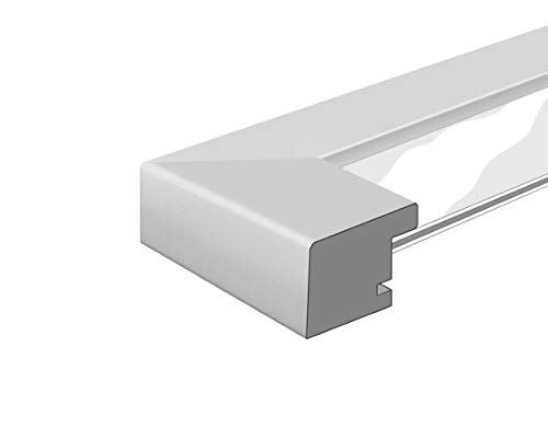 accent by nielsen Bilderrahmen, 21 x 29,7 cm (A4), Holz, Blau, Dokumentenrahmen zum Aufhängen im Hoch- & Querformat, Echtglas, Oslo – Bild 4