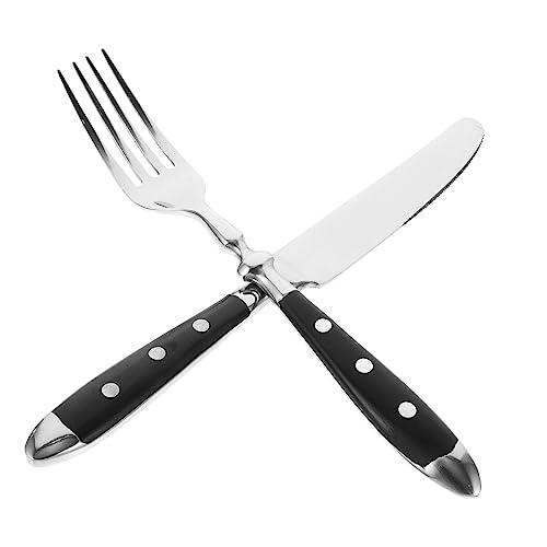 Set Cuchillos 2 Piezas Acero Inoxidable