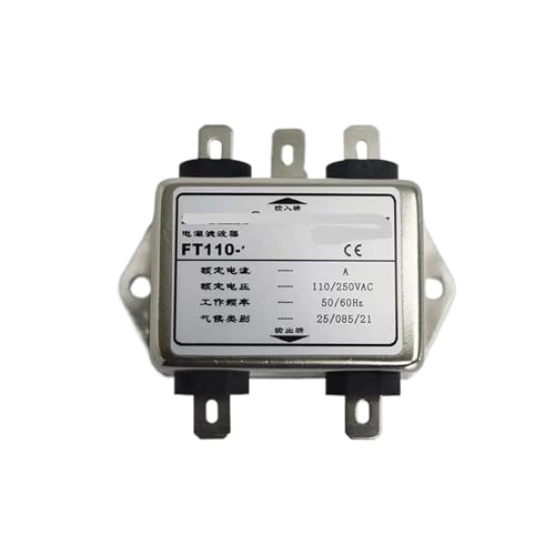 Filtro antiinterferencias FT110-3 3A purificador eléctrico 220V
